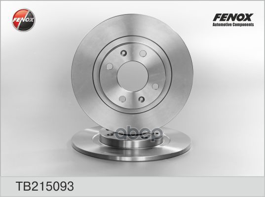 Диск Тормозной | Перед Прав/Лев | FENOX арт. TB215093