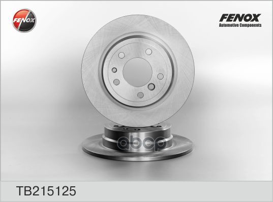 Диск Тормозной Задний Bmw 5 (E 34) 88-97 Tb215125 FENOX арт. TB215125