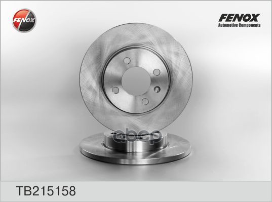 Диск тормозной передний VW Golf 91-99, Passat 88-97, Caddy II 95-04 TB215158 FENOX арт. TB215158