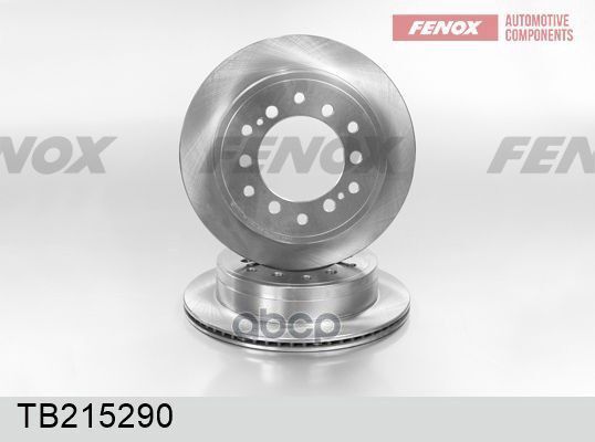 Диск торм. 312*67.9*6  задний Lexus GX  Toyota Land Cruiser Prado 09- FENOX арт. tb215290
