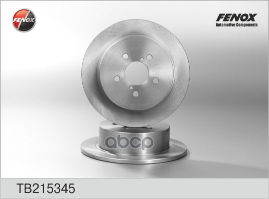 Диск тормозной Subaru Legacy IV, Toyota Camry VI 06-11 FENOX арт. TB215345