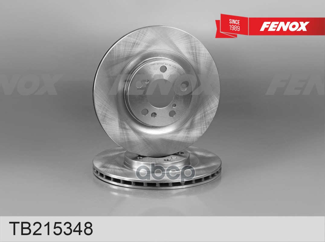 Диск тормозной Haval Jolion 2WD 21- TB215348 FENOX арт. TB215348