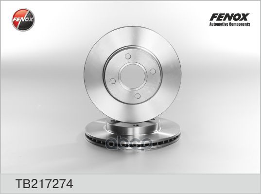 Диск тормозной Ford Focus, Fiesta IV, V, Fusion, Ka, Street Ka, Puma, Mazda 2 98-08 FENOX арт. TB217274