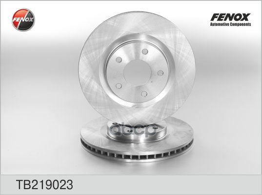Диск тормозной передний NISSAN QASHQAI/X-TRAIL 1.5-2.5Dci 07-/Renault Kole FENOX TB219023 FENOX арт. TB219023