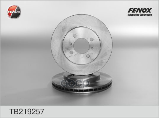 Диск Тормозной Передний Mitsubishi Lancer Седан 03- Tb219257 FENOX арт. TB219257