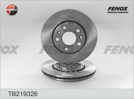 Диск тормозной Renault Duster 10-, Megane 08- FENOX арт. TB219326