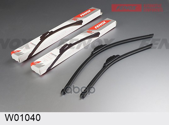 Комплект Щеток Стеклоочистителя Бескаркасных 400Mm+600Mm (2Шт) FENOX арт. W01040