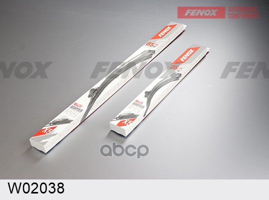Комплект Щеток Стеклоочистителя Бескаркасных 350Mm+650Mm (2Шт) FENOX арт. W02038