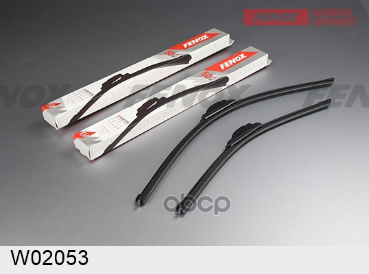 Комплект Щеток Стеклоочистителя Бескаркасных 500Mm+500Mm (2Шт) FENOX арт. W02053
