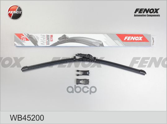 Щетка стеклоочистителя бескаркасная 450мм Multi-mount 3 крепл. FENOX арт. WB45200
