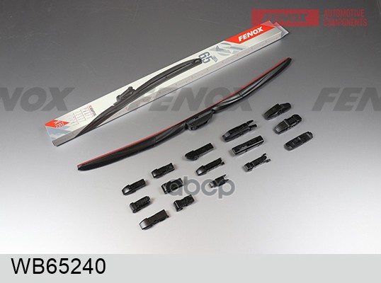 Щетка стеклоочистителя Крепление: 15 в 1 65 см (26'') Гибридная FENOX арт. wb65240