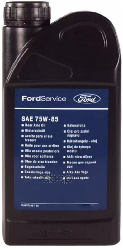 Масло Редуктора Заднего Моста 1L Ford Transit 2014- (Wss-M2c942-A) (Tc!!!) FORD арт. 2433507