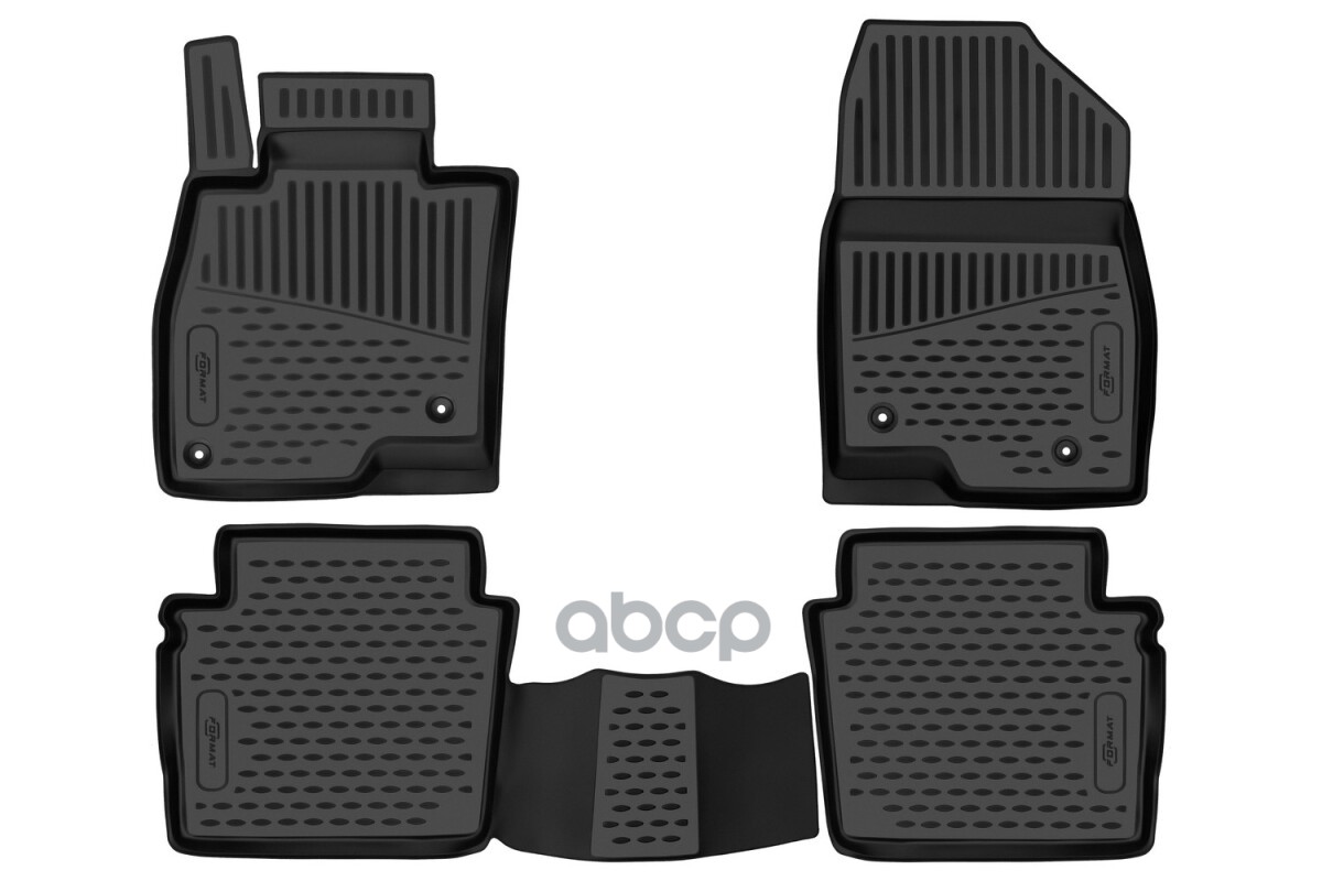 Коврики в салон для MAZDA 6, 2018- , 4шт. (ПУ, повышенная износостойкость) / Мазда FORMAT арт. FORMAT.01905210k