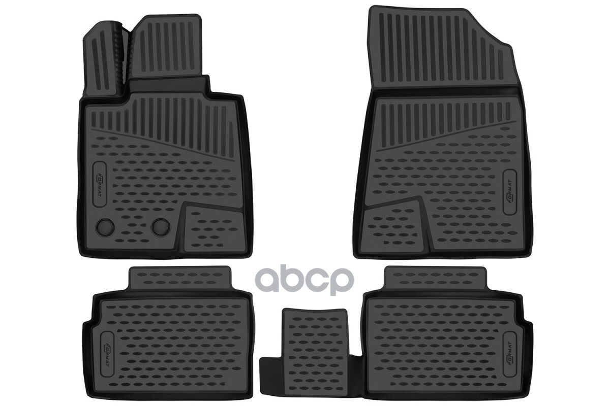 Коврики 3D в салон для CHANGAN UNI-V 2022-, 4шт. Лб, (ПУ, повышенная износостойкость) / Чанган Юни-В FORMAT арт. FORMAT.3DA67...
