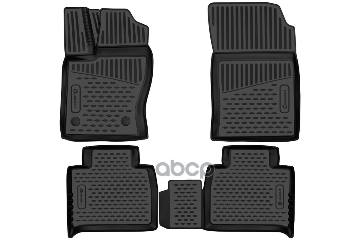 Коврики 3D в салон для TANK 500 2021-, 4шт. (ПУ, повышенная износостойкость) / ТАНК FORMAT арт. FORMAT.3DAN0400210k