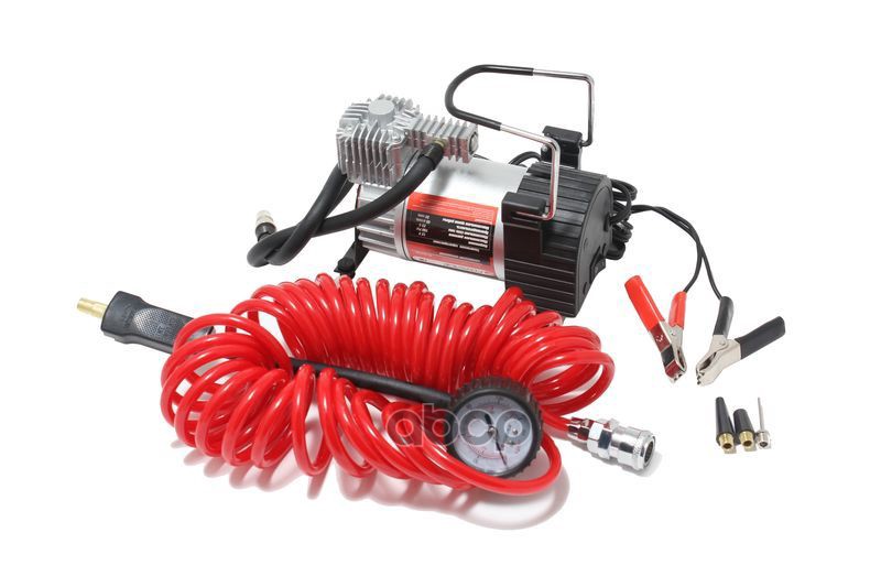 Компрессор Автомобильный Поршневой С Витым Шлангом, 45 Л/Мин, 23А, 12V FORSAGE арт. F-95