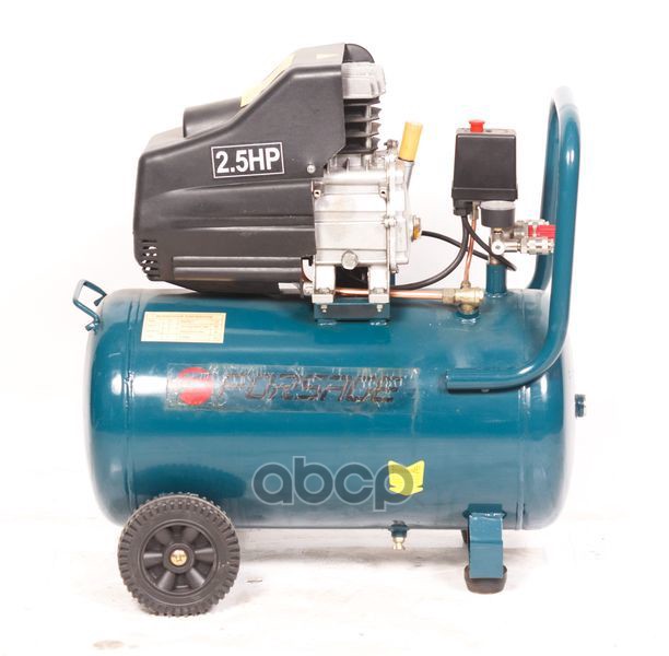 Компрессор Пневматический Поршневой С Прямым Приводом, 50 Л, 1.86 Квт, 180 Л/Мин, 8 Бар, 220В FORSAGE арт. F-BM25/50