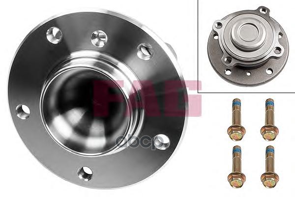 Ступица передняя в сборе L=R BMW 1-E81/82/87/88 3-E90/91/92/93 X1-E84 Z4-E89 FAG 713 6493 80 Fag арт. 713 6493 80