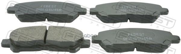 Колодки тормозные задние Febest арт. 0101GSU45R