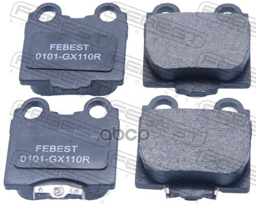 Колодки тормозные задние Febest арт. 0101GX110R