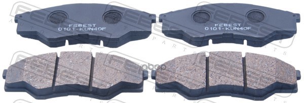 Колодки Тормозные | Перед Прав/Лев | Febest арт. 0101KUN40F