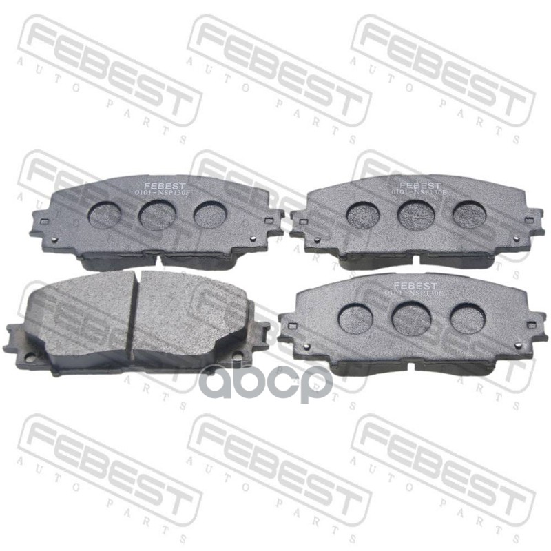 Колодки тормозные передние Febest арт. 0101NSP130F