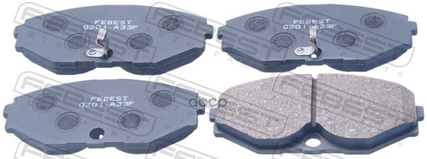 Колодки тормозные передние Febest арт. 0201A33F