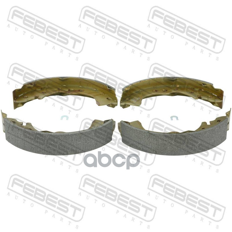 Колодки тормозные задние (барабанные) комплект (со стопорным кольцом) Febest арт. 0202B10R