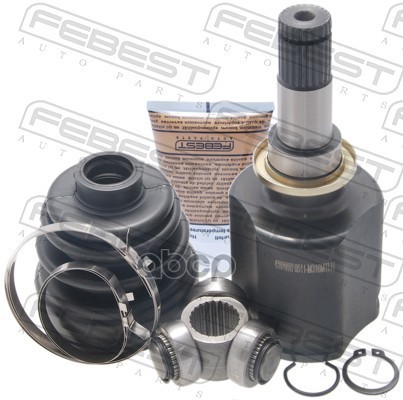 ШРУС ВНУТРЕННИЙ ЛЕВЫЙ 22x35x24 (MAZDA 3 BK 2003-2008) FEBEST Febest арт. 0511-m316mtlh