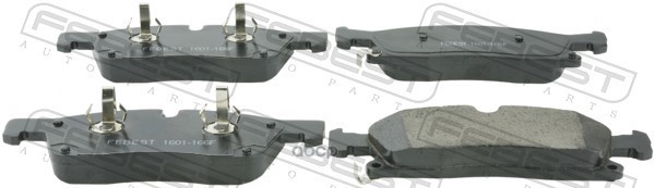 Колодки тормозные передние Jeep Gr.Cherokee 2005-  MB GL/GLS  ML/GLE Febest арт. 1601-166f