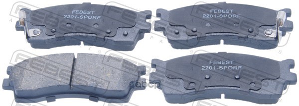 Колодки тормозные компл 2201-SPORF Febest арт. 2201-SPORF