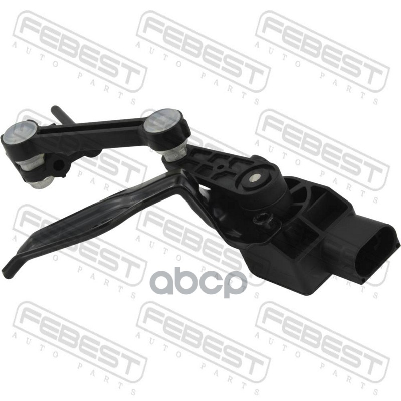 Датчик положения кузова передний левый (с кронштейном, с тягой) Febest арт. 23603009