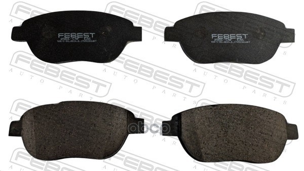 Колодки тормозные передние Febest арт. 2501C4F