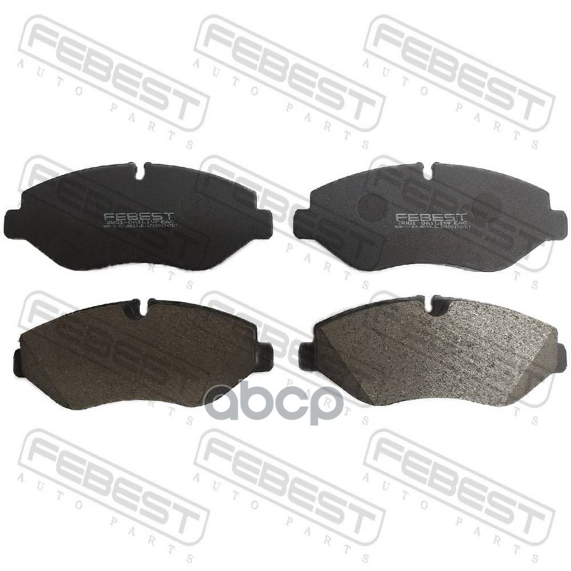 Колодки тормозные передние Febest арт. 3801DAILIVF