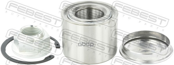 Подшипник ступичный задний ремкомплект 30X62X48 Febest арт. DAC30620048KIT