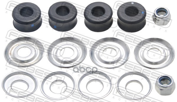 Втулки Амортизатора Перед Land Rov. Discovery 89-98 (Компл-4 Втул, 8 Шайб, 2 Гайки) Lrsb-Def-Kit Febest арт. LRSB-DEF-KIT