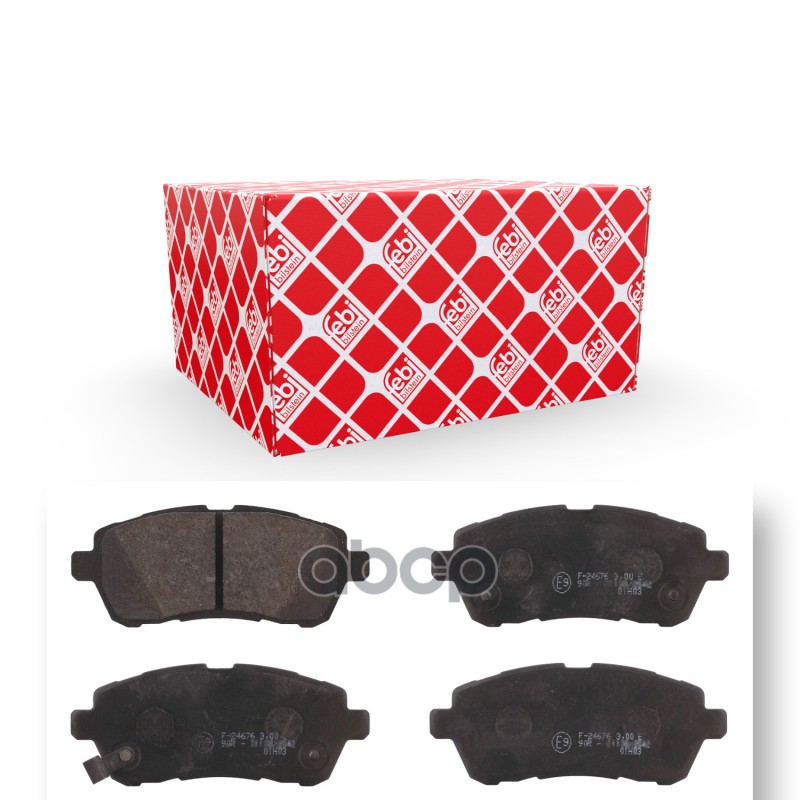 Комплект Тормозных Колодок, Дисковый Тормоз | Перед | Febi арт. 16771