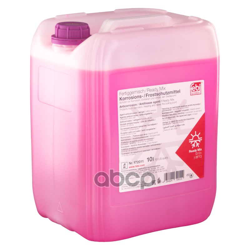 Антифриз FEBI G12+ готовый -35 фиолетовый 10 л 172011 Febi арт. 172011