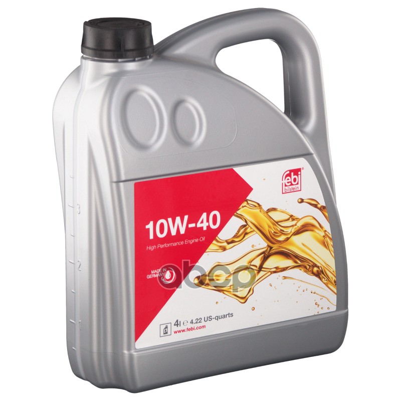 Febi Масло моторное FEBI Motor Oil 10W-40 полусинтетическое 4 л 32932