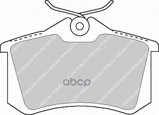 Колодки Тормозные Задние Ferodo Fdb1083 Ferodo арт. FDB1083