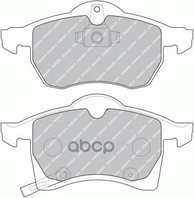 Колодки Передние Ferodo Fdb1295 Ferodo арт. FDB1295