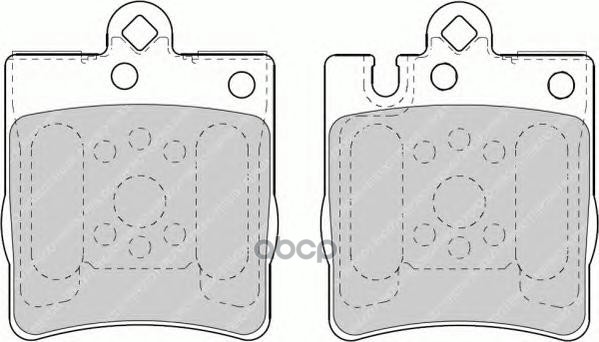 Колодки Тормозные Задние Ferodo Fdb1322 Ferodo арт. FDB1322