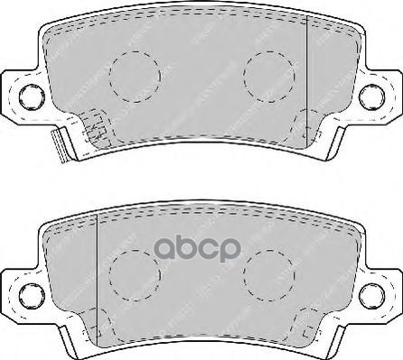 Колодки Тормозные Задние Ferodo Fdb1574 Ferodo арт. FDB1574