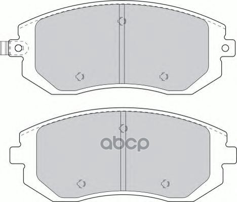 Колодки передние SUBARU FORESTER FERODO FDB1639 Ferodo арт. FDB1639