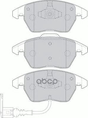 Колодки передние AD VW SEAT SKODA PA 03->06 FERODO FDB1641 Ferodo арт. FDB1641