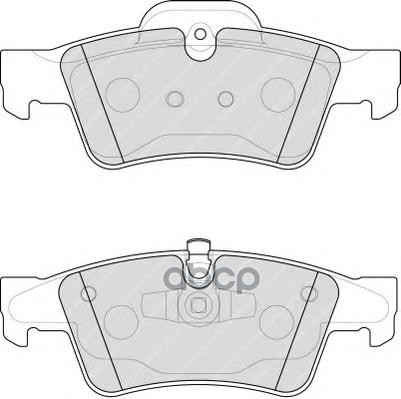 Колодки торм  диск к-т MB CLS(C219)  M-Class (W164)  R-Class Ferodo арт. fdb1831