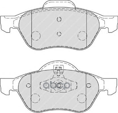 Колодки передние RENAULT MEGANE II/SCENIC II FERODO FDB1866 Ferodo арт. FDB1866