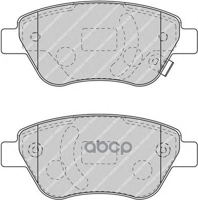 Колодки Передние Ferodo Fdb1920 Ferodo арт. FDB1920