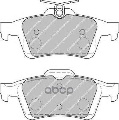 Колодки задние FORD/MAZDA/VOLVO FERODO FDB1931 Ferodo арт. FDB1931