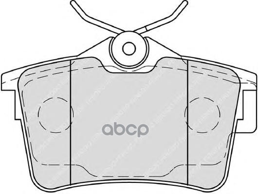 Колодки задние FERODO FDB4250 Ferodo арт. FDB4250